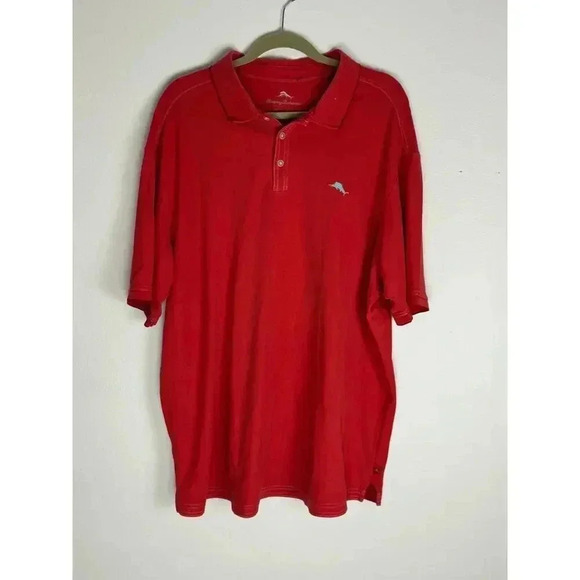Tommy Bahama Other - Tommy Bahama Red Polo Size XXL